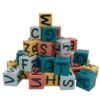 The Game of CHEERiosity blocks word blocks letter blocks