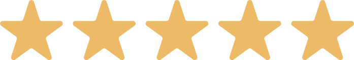 A simple orange star icon with five points.