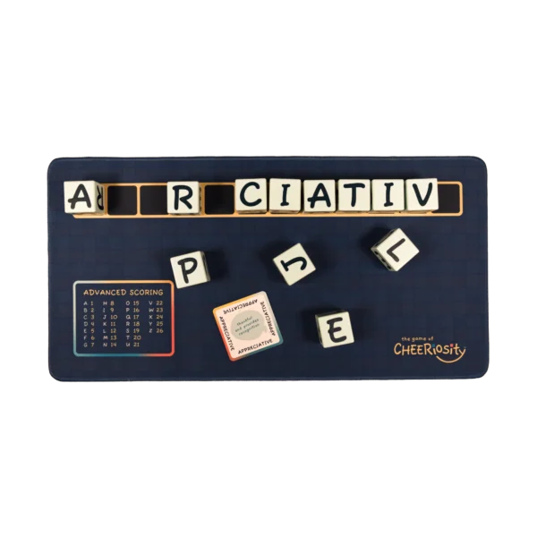 Board game letters spell 'ALTRCATIV'.
